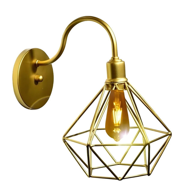 Arandela de Pared Diamante Retro Vintage