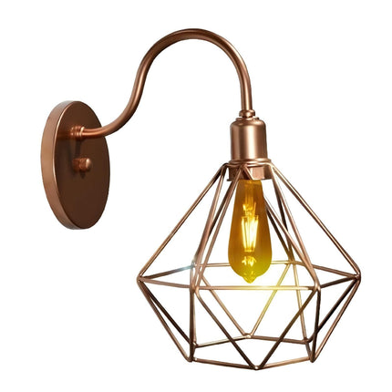 Arandela de Pared Diamante Retro Vintage