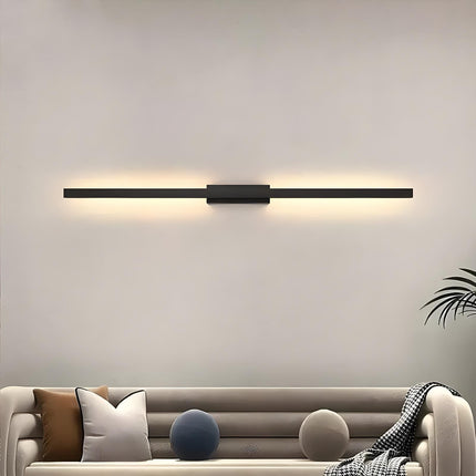 Arandela de Pared LED Negra Minimalista