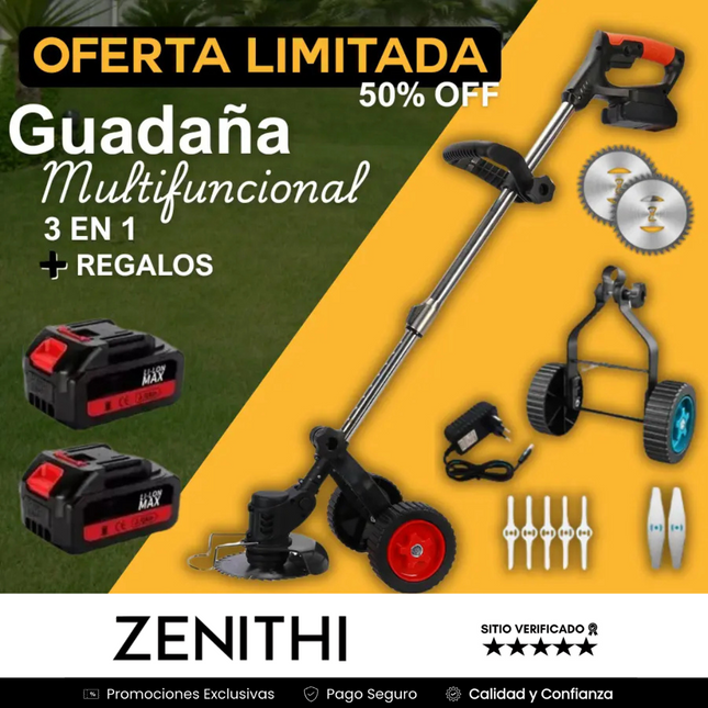 Guadaña TurboBlade™ – con batería extra + premios