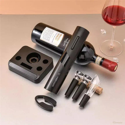 Abridor de Vino Eléctrico Recargable Kit de Vino - Zenithi Hogar