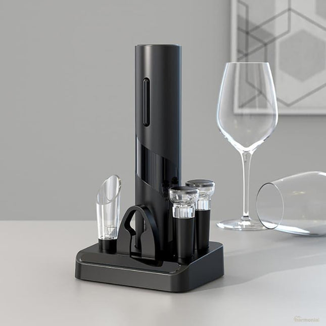 Abridor de Vino Eléctrico Recargable Kit de Vino - Zenithi Hogar
