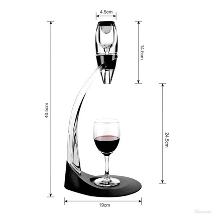 Aireador de Vino Profesional Portátil - Zenithi Hogar