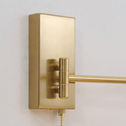 Arandela de Pared Articulada Retro Dorada