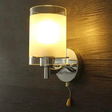 Arandela de Pared Cromada con interruptor Bivolt