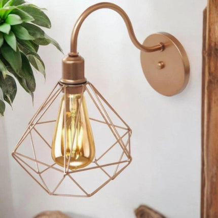 Arandela de Pared Diamante Retro Vintage