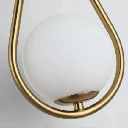 Arandela de Pared Gota Minimalista en Metal