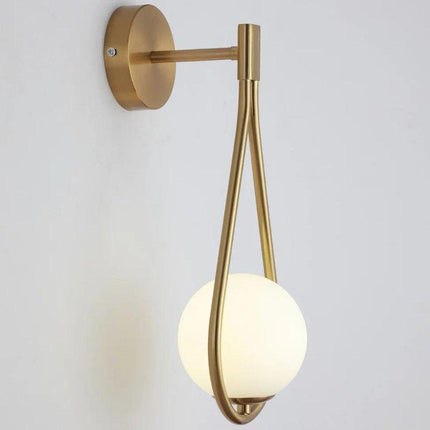 Arandela de Pared Gota Minimalista en Metal