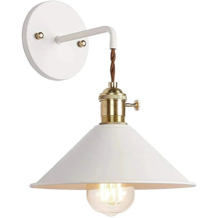 Arandela de Pared Industrial Macarrones con Lámpara