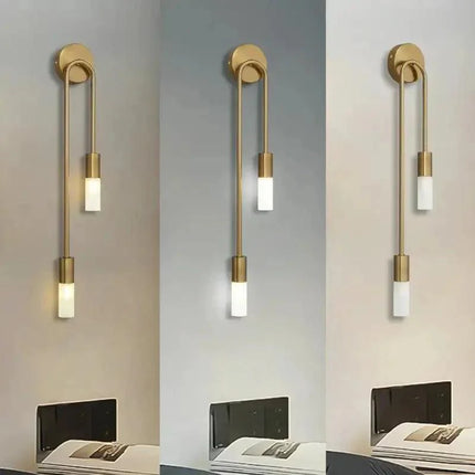 Arandela de Pared LED Colgante Sofisticada Doble
