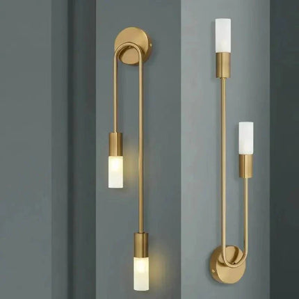 Arandela de Pared LED Colgante Sofisticada Doble