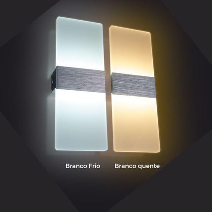 Arandela de Pared Minimalista Acrílico