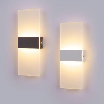 Arandela de Pared Minimalista Acrílico