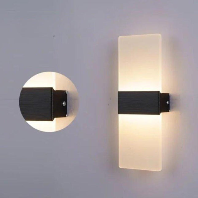 Arandela de Pared Minimalista Acrílico