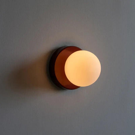 Arandela de Pared para Dormitorio Globo de Vidrio