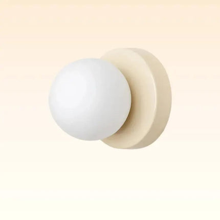 Arandela de Pared para Dormitorio Globo de Vidrio