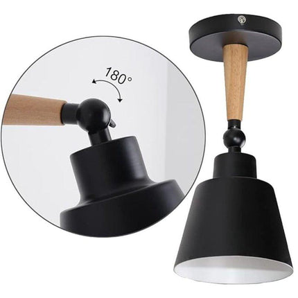 Arandela de Pared Regulable Nórdica con Lámpara
