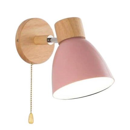 Arandela de Pared de Madera