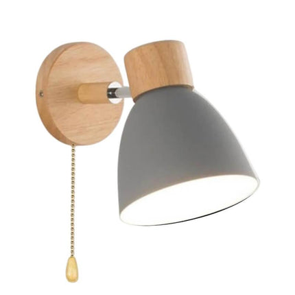 Arandela de Pared de Madera