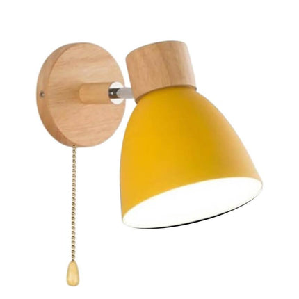 Arandela de Pared de Madera