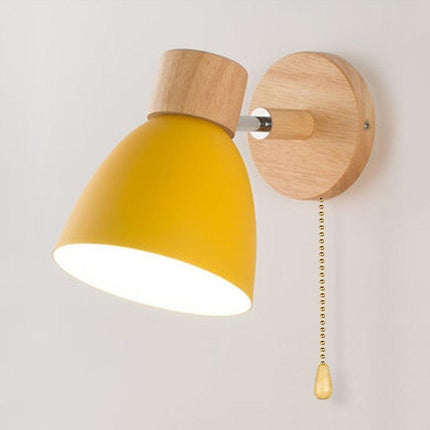 Arandela de Pared de Madera