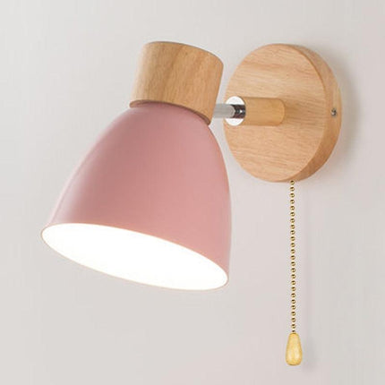 Arandela de Pared de Madera