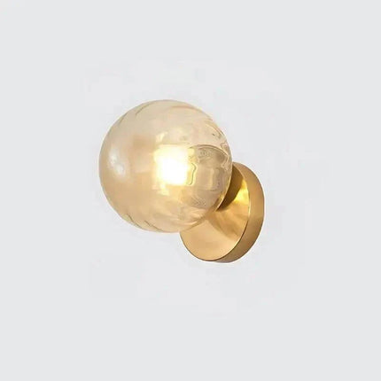 Arandela Decorativa Interior Globo de Vidrio