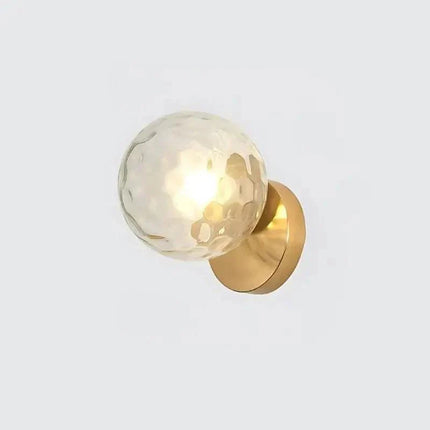 Arandela Decorativa Interior Globo de Vidrio