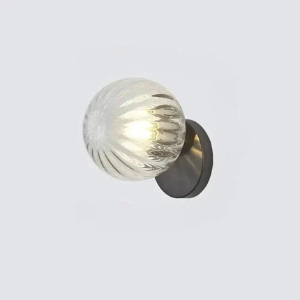 Arandela Decorativa Interior Globo de Vidrio
