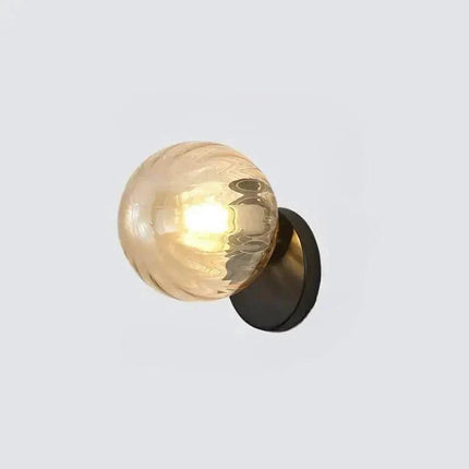 Arandela Decorativa Interior Globo de Vidrio