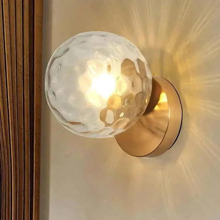 Arandela Decorativa Interior Globo de Vidrio