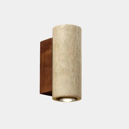 Arandela Japonesa de Mármol Estilo Wabi Sabi