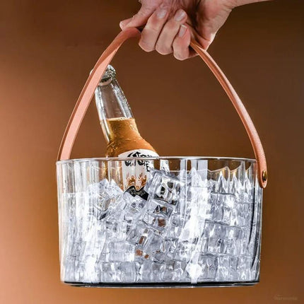 Balde de Hielo Acrílico Cerveza Champagne - Zenithi Hogar