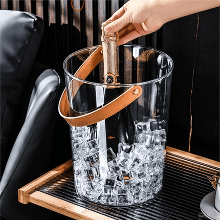 Balde de Hielo Acrílico Cerveza Champagne - Zenithi Hogar