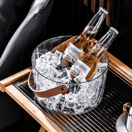 Balde de Hielo Acrílico Cerveza Champagne - Zenithi Hogar