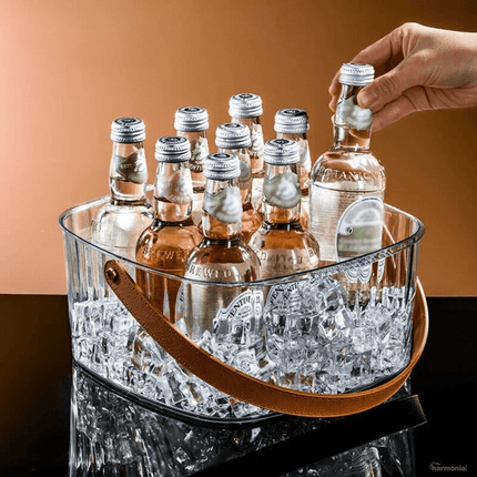 Balde de Hielo Acrílico Cerveza Champagne - Zenithi Hogar