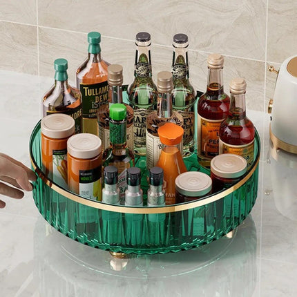Baneja Decorativa Espejada para Baño/Cocina Redonda