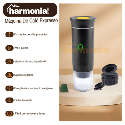 Cafetera Eléctrica Portátil 3 en 1 - Zenithi Hogar 