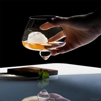 Copa de Whisky Cristal Barriga Rotativa - Zenithi Hogar
