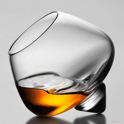 Copa de Whisky Cristal Barriga Rotativa - Zenithi Hogar