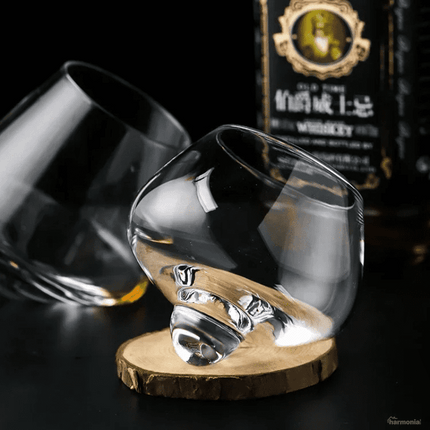 Copa de Whisky Cristal Barriga Rotativa - Zenithi Hogar