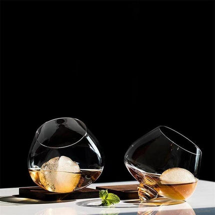 Copa de Whisky Cristal Barriga Rotativa - Zenithi Hogar