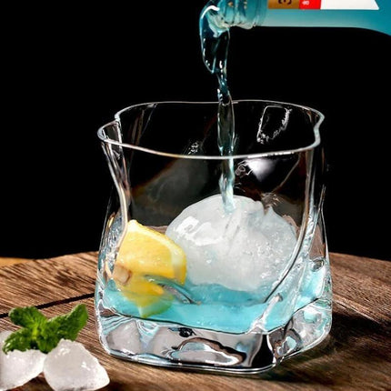 Copa de Whisky Cristal Bebidas Irregulares - Zenithi Hogar
