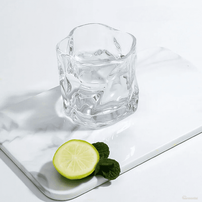 Copa de Whisky Cristal Bebidas Irregulares - Zenithi Hogar