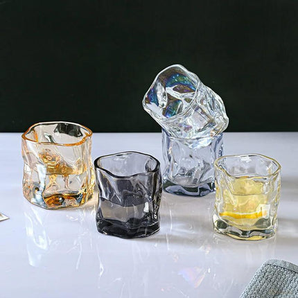 Copa de Whisky Cristal Bebidas Irregulares - Zenithi Hogar