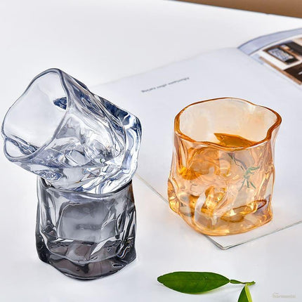 Copa de Whisky Cristal Bebidas Irregulares - Zenithi Hogar