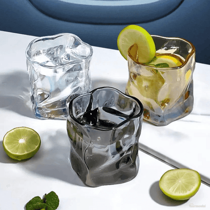 Copa de Whisky Cristal Bebidas Irregulares - Zenithi Hogar