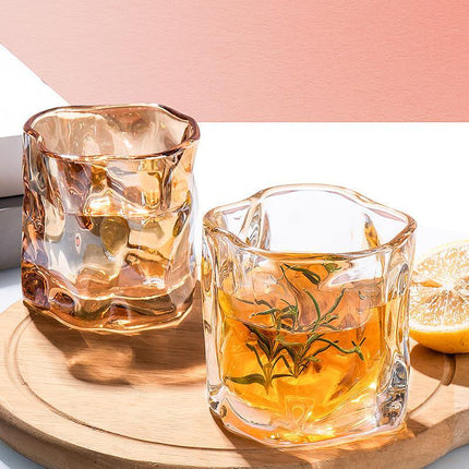 Copa de Whisky Cristal Bebidas Irregulares - Zenithi Hogar
