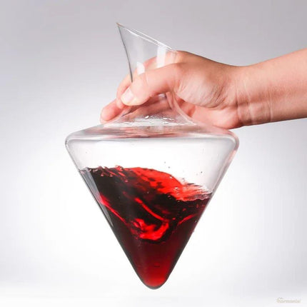 Decantador de Vino y Whisky Balde de Hielo Vidrio Bar - Zenithi Hogar