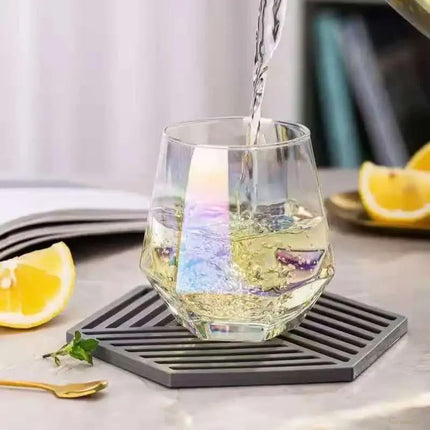 Decantador de Vino y Whisky Vidrio Diamante Home Bar - Zenithi Hogar